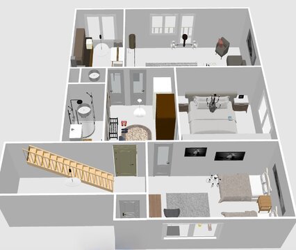 Byt 3+1 v Ivanovicích  na Hané, 75m2